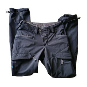 KLATTERMUSEN Misty 2.0 pants Hiking Mountaineering Women Sz 6- 26 x 28" GRAY